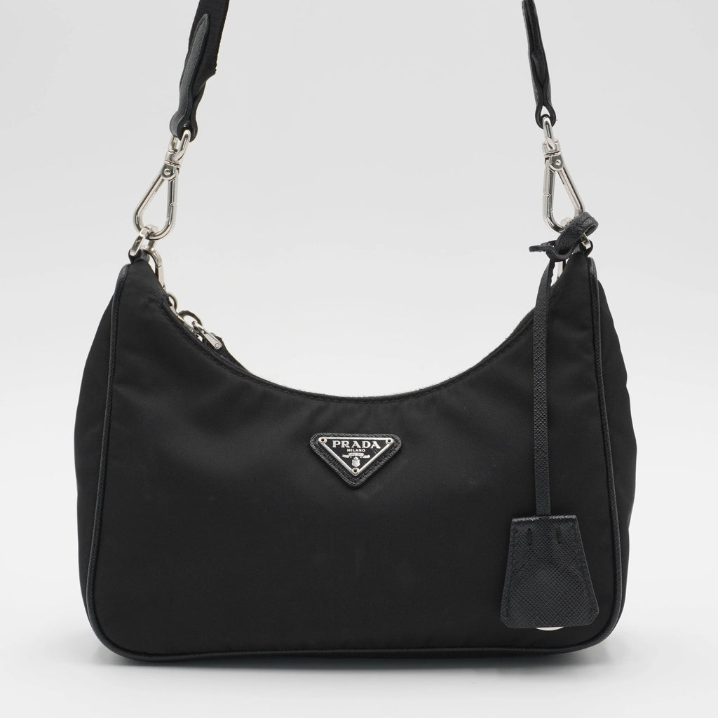 PRADA Black Nylon Re-Edition 2005 Shoulder Bag PRADA